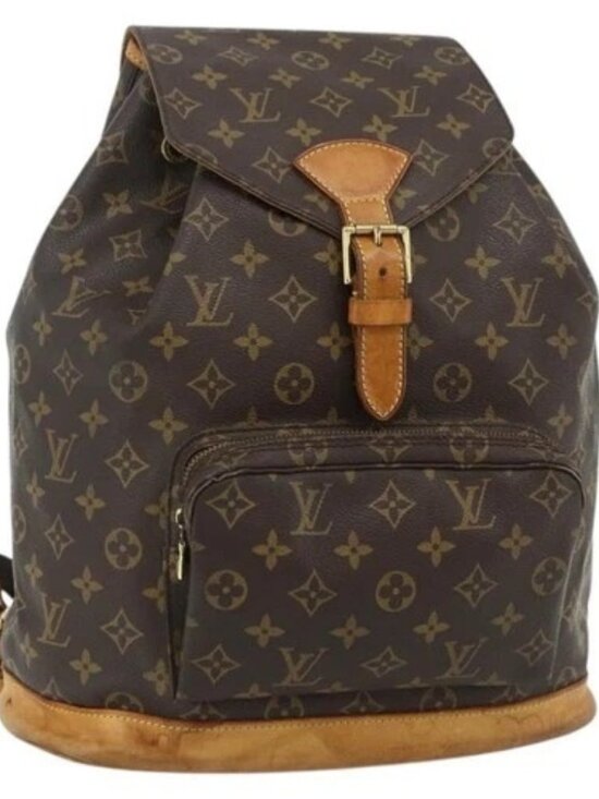 LOUIS VUITTON Monogram Montsouris GM Backpack M51135 LV Auth 175760 main image 16